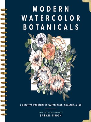 cover image of Modern Watercolor Botanicals